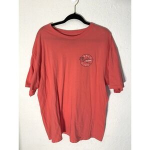 Salt Life Salty Hour Coral Graphic T-Shirt Men's XL Marlin Short Sleeve Tee